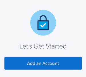 Let's get started screenshot