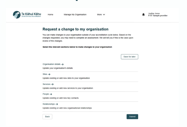 Req for Change - Step 4 image